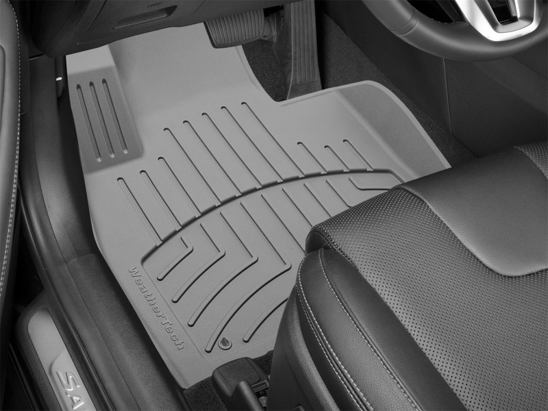 Picture of WeatherTech WT 3D FloorMat-Front-Grey Floor Mats - 4614851IM
