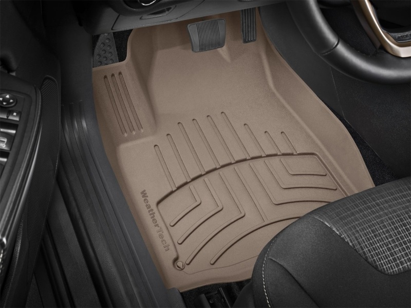 Picture of WeatherTech WT 3D FloorMat-Front-Tan Floor Mats - 458331IM