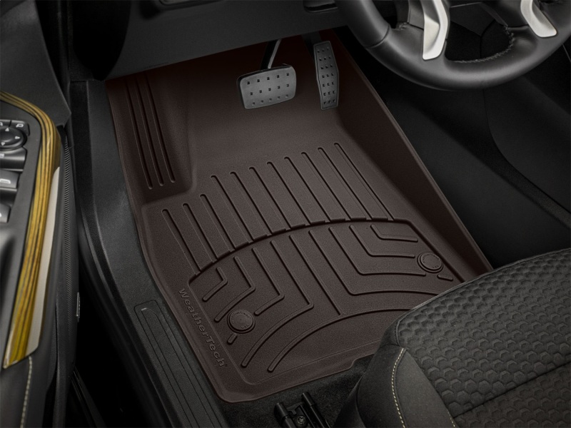 Picture of WeatherTech WT 3D FloorMat-Front-Cocoa Floor Mats - 4710801IM