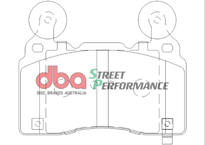 Picture of DBA SP Performance Brake Pads - DB2358SP