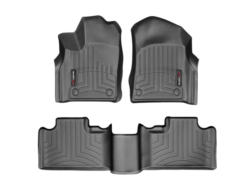 Picture of WeatherTech 2016 Dodge Durango Front and Rear Floorliners - Black