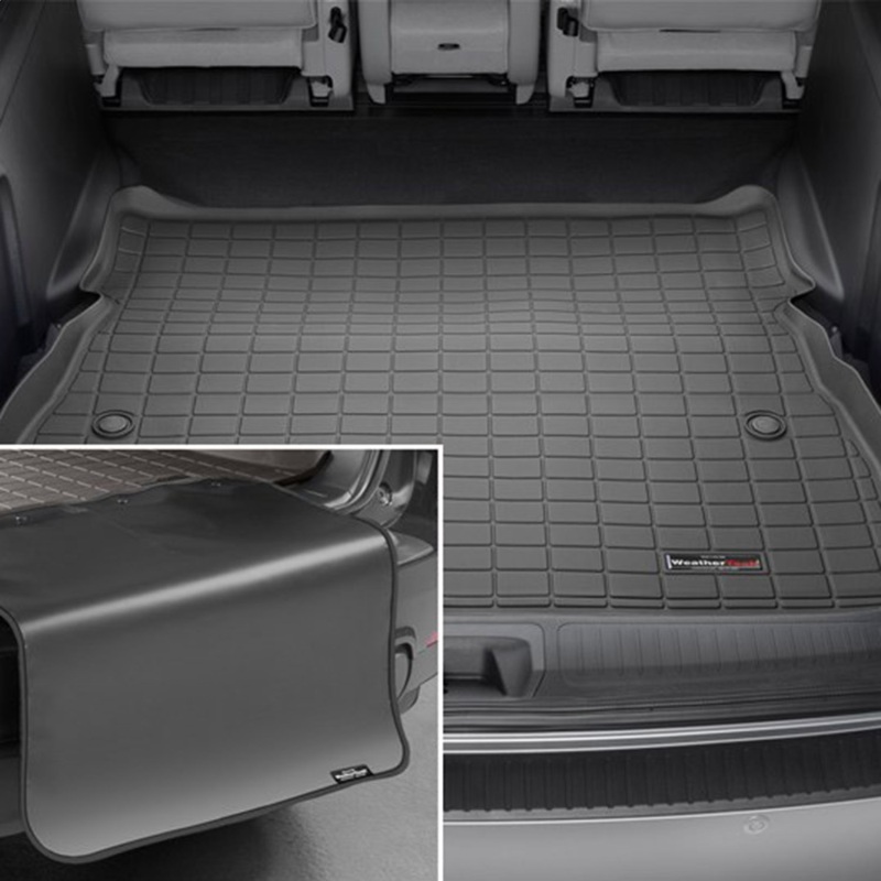 Picture of WeatherTech WT Seatback Cargo Liner HP-Black Floor Mats - 401506IMSK