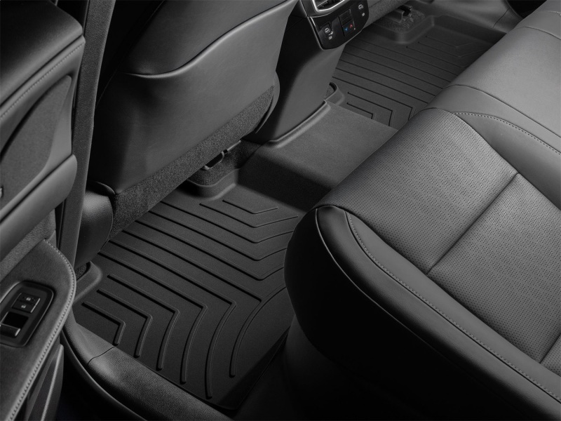 Picture of WeatherTech WT FloorLiner-Rear-Blk Floor Mats - 4417952