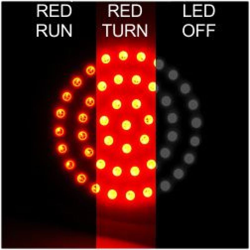 Picture of Letric Lighting LET Bullet Turn Signal Inserts Light Accessories and Wiring - LLC-D7SRR