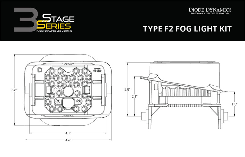 Picture of Diode Dynamics DIO LED Light Pods Light Bars & Cubes - DD7017
