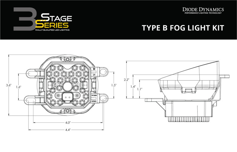 Picture of Diode Dynamics DIO LED Light Pods Light Bars & Cubes - DD7000