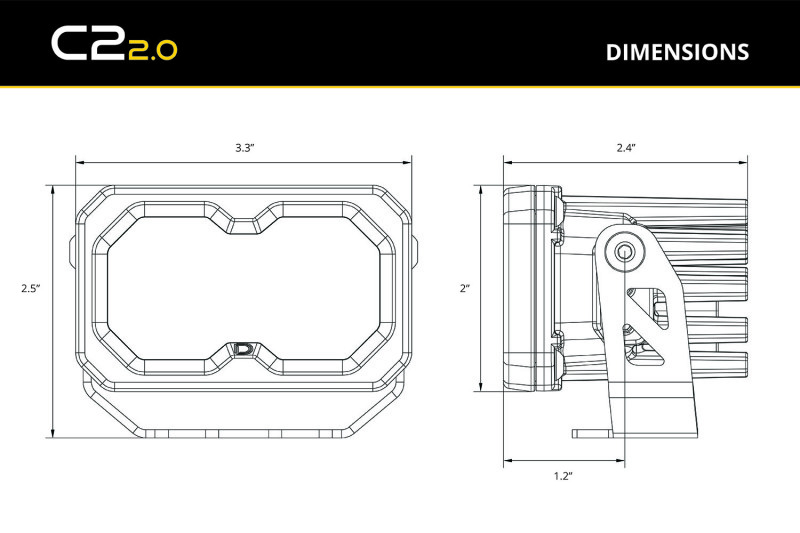 Picture of Diode Dynamics DIO Roll Bar Accessories Light Bars & Cubes - DD7669