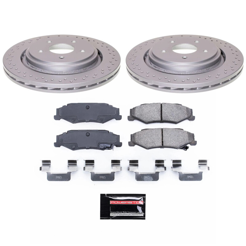 Picture of Power Stop 06-09 Cadillac XLR Rear Z17 Coated Brake Kit