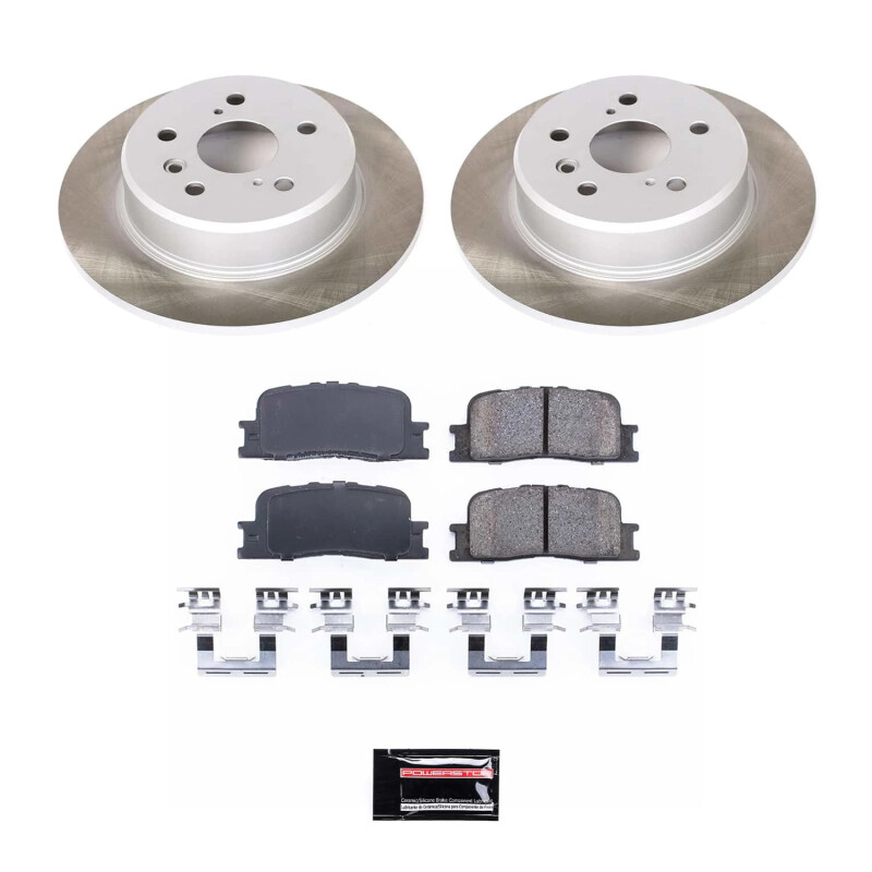 Picture of Power Stop 01-03 Toyota Highlander Rear Semi-Coated Rotor Kit