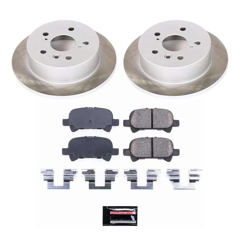 Picture of Power Stop 04-08 Toyota Solara Rear Semi-Coated Rotor Kit