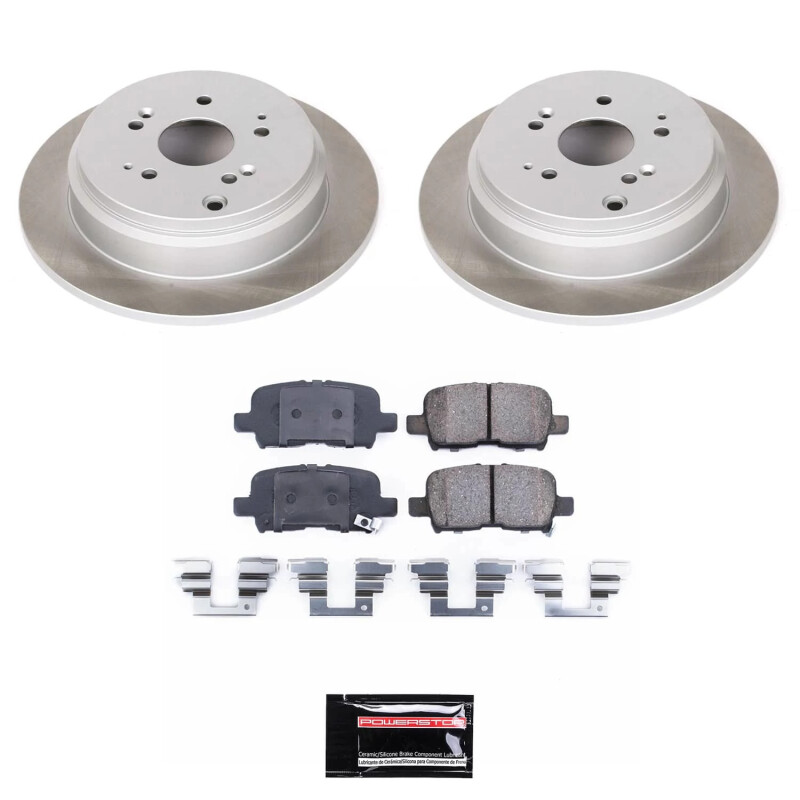 Picture of Power Stop 02-04 Honda Odyssey Rear Semi-Coated Rotor Kit