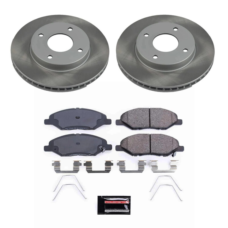 Picture of Power Stop 09-11 Nissan Versa Front Semi-Coated Rotor Kit