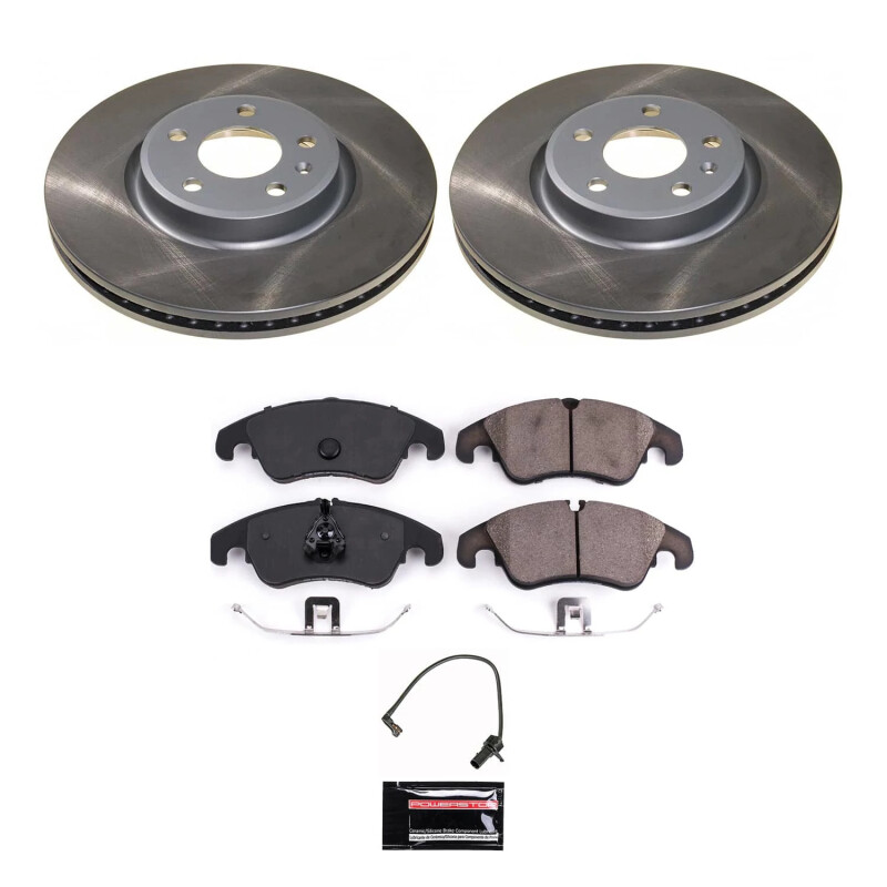 Picture of Power Stop 13-16 Audi allroad Front Semi-Coated Rotor Kit