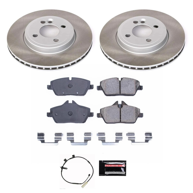 Picture of Power Stop 11-15 Mini Cooper Front Semi-Coated Rotor Kit