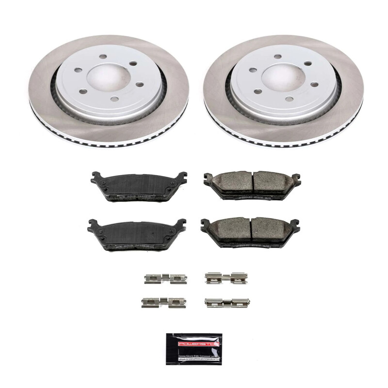 Picture of Power Stop 15-17 Ford F-150 Rear Semi-Coated Rotor Kit
