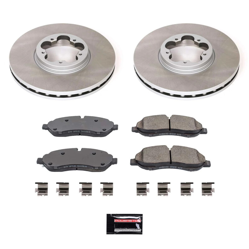 Picture of Power Stop 15-19 Ford Transit-350 Front Semi-Coated Rotor Kit