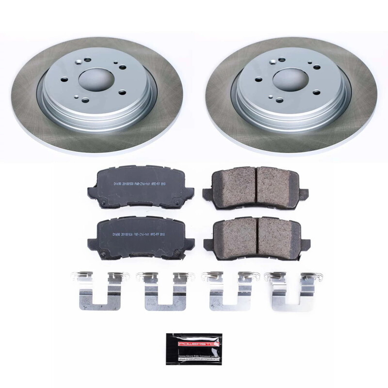 Picture of Power Stop 15-20 Acura TLX Rear Semi-Coated Rotor Kit