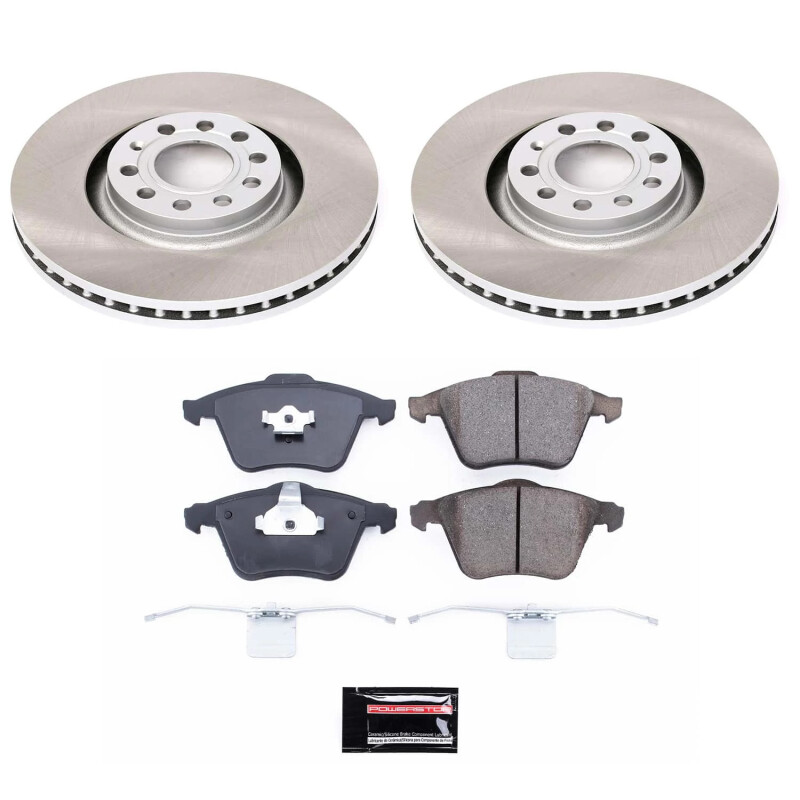 Picture of Power Stop 01-05 Audi Allroad Quattro Front Semi-Coated Rotor Kit