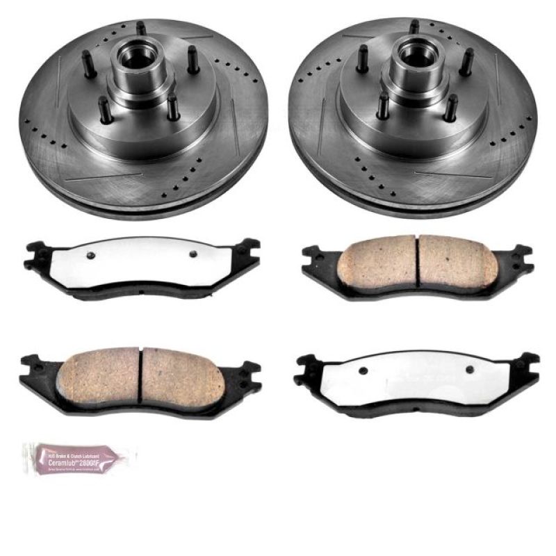 Picture of Power Stop 04-05 Ford E-150 Club Wagon Front Z36 Truck & Tow Brake Kit