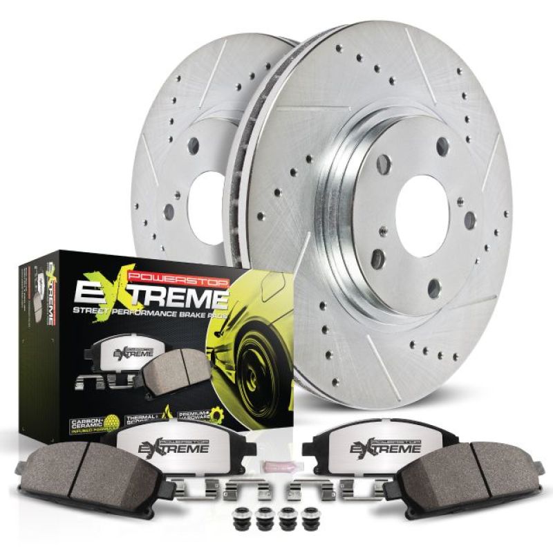 Picture of Power Stop 13-14 Ford Mustang Front Z26 Street Brake Kit