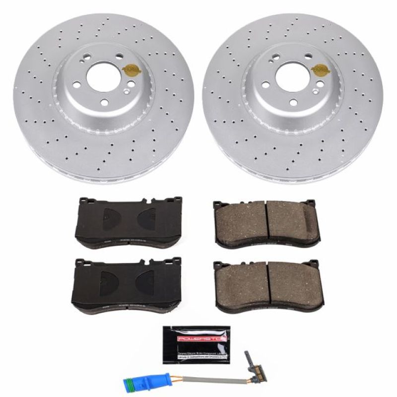 Picture of Power Stop 18-21 Mercedes-Benz S560 Front Z23 Coated Brake Kit