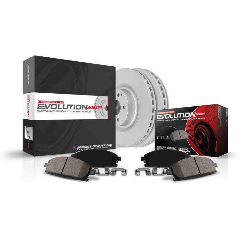 Picture of Power Stop 12-14 Mercedes-Benz E550 Front Z23 Coated Brake Kit