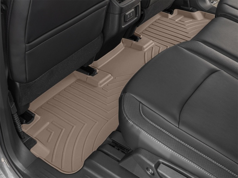 Picture of WeatherTech 22-24 Infiniti QX60 Rear FloorLiner HP - Tan