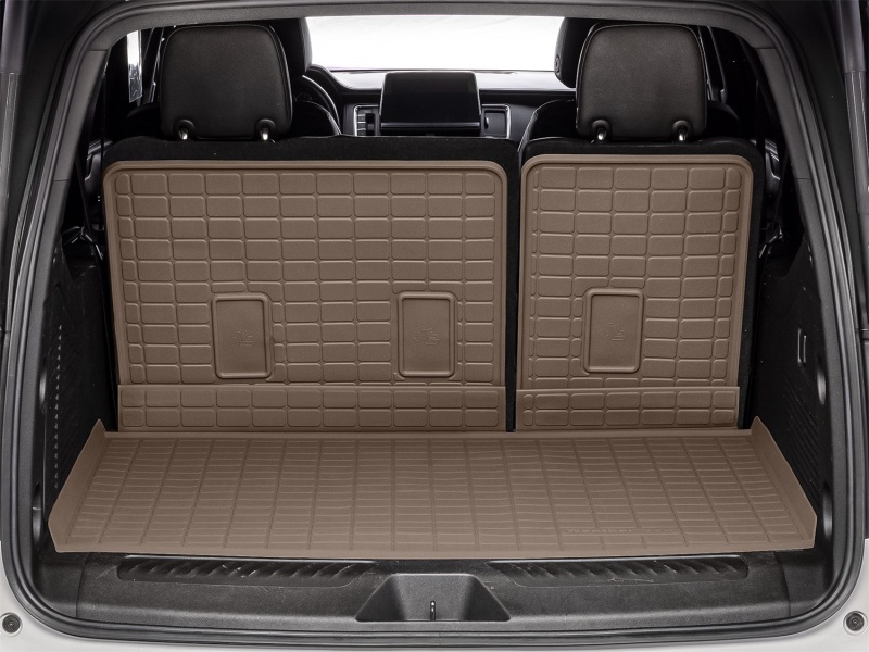 Picture of WeatherTech 2021 Chevrolet Suburban/GMC Yukon XL (Incl. Denali) Seatback Cargo Liners HP - Tan