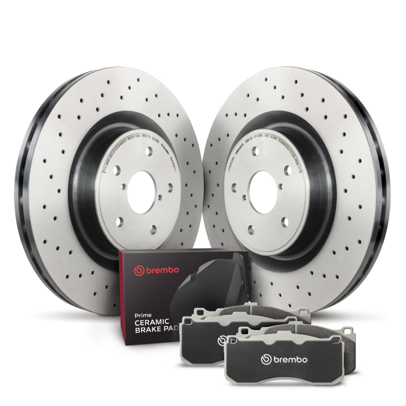 Picture of Brembo OE 01-05 Porsche 911 Rear Disc Brake Kit
