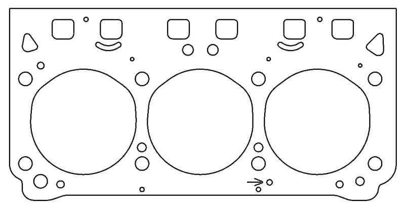 Picture of Cometic Buick 3800 Series II/III V6 .120in MLS Cylinder Head Gasket - 3.840in Bore - RHS