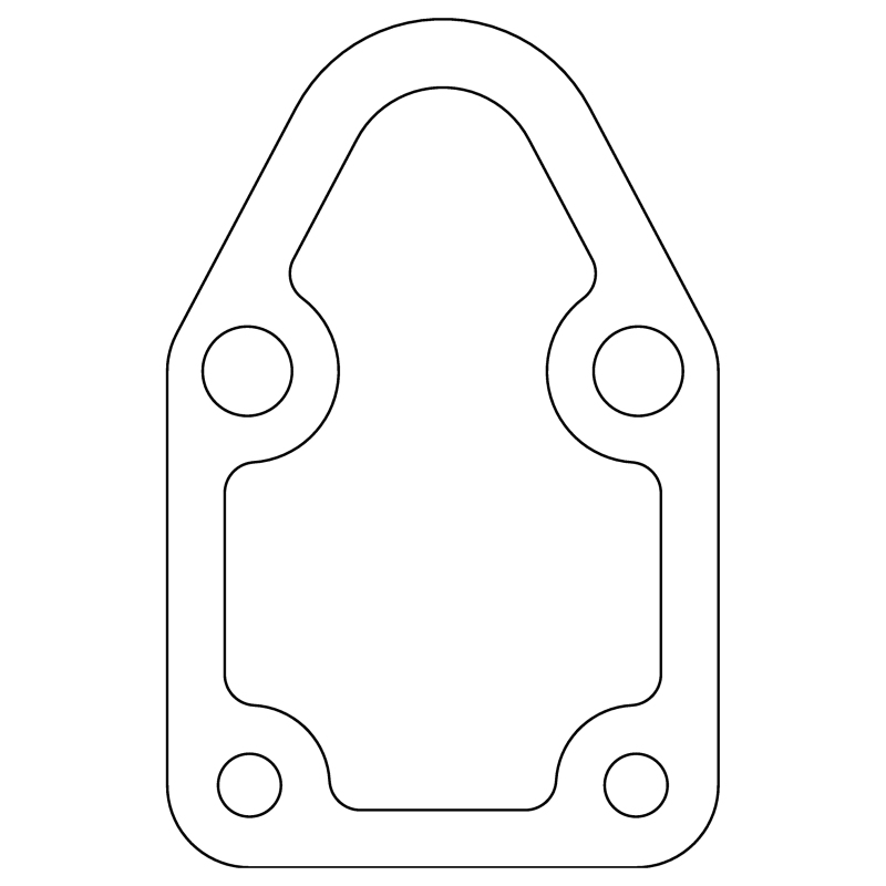 Picture of Cometic Chevrolet Gen-1 Small Block V8 .031 Fiber Fuel Pump Mounting Plate Gasket - 4 Bolt