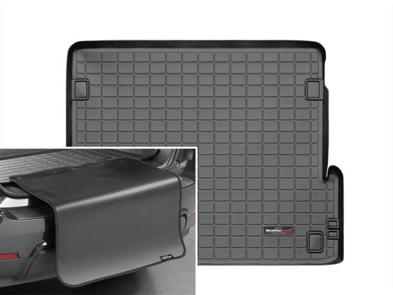 Picture of WeatherTech 10+ Lexus GX 460 Cargo Liner w/ Bumper Protector - Black