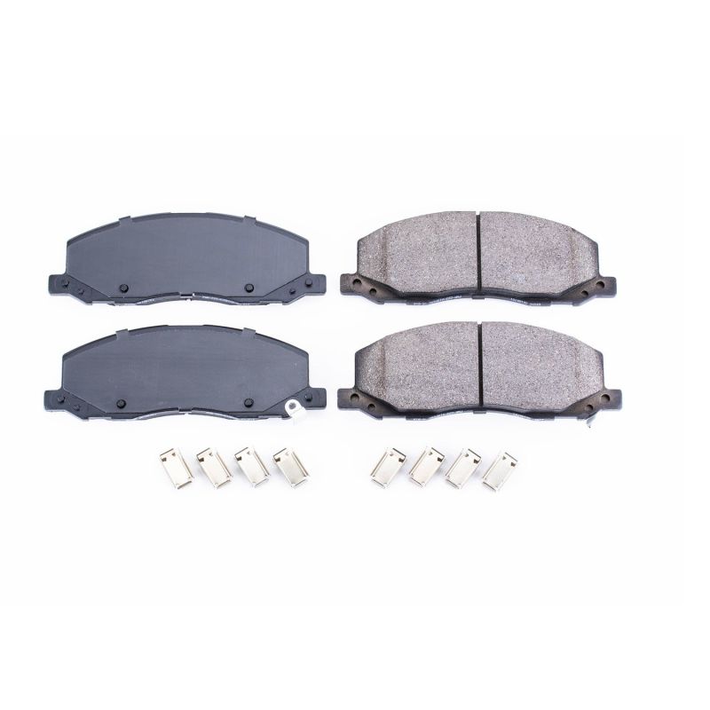 Picture of Power Stop 10-11 Saab 9-5 Front Z17 Evo Ceramic Brake Pad w/Hardware