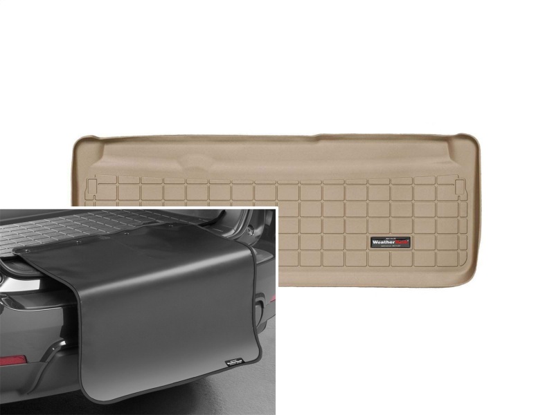 Picture of WeatherTech 11-15 Toyota Sienna Cargo Liner w/ Bumper Protector - Tan