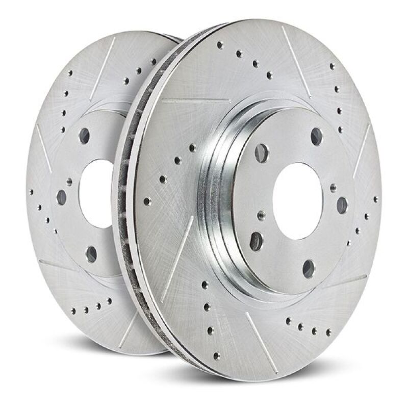 Picture of Power Stop 22-23 Hyundai Elantra N Rear Drilled & Slotted Rotor (Pair)