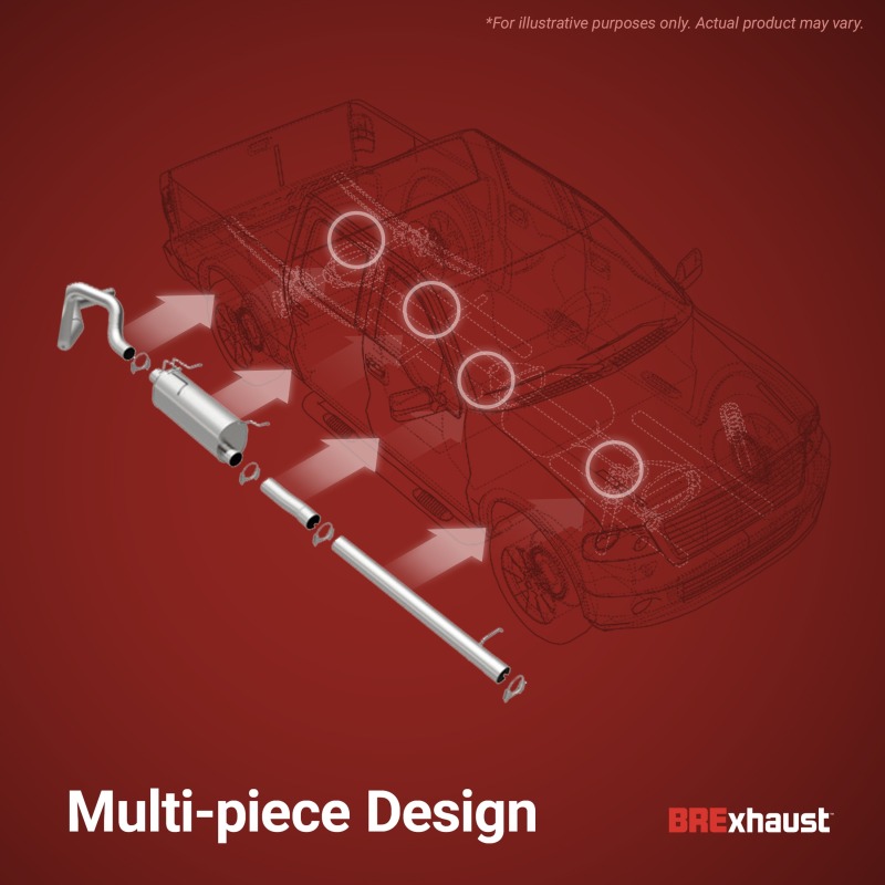 Picture of Direct-Fit Exhaust System Replacement Kit 106-0747