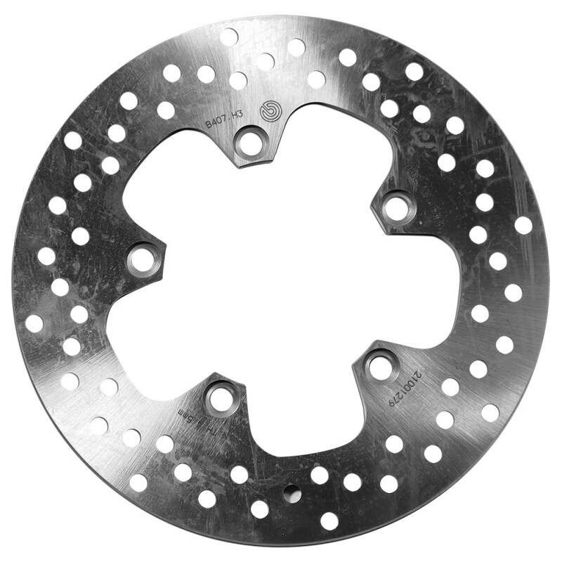 Picture of Brembo 04-08 Yamaha FZ6 600cc 245x5mm Brake Disc - Rear Fixed