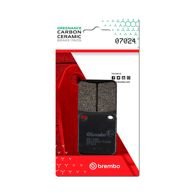 Picture of Brembo Honda Mbx/Peugeot Vivacity/Sachs Madass Carbon Ceramic Brake Pad - Front