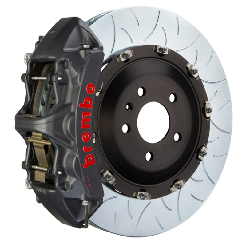 Picture of Brembo 25+ BMW X3 30/X3 M50 xDrive Fr GT-S BBK 6 Pist Cast 405x34 2pc Rotor Slotted Type3- Blk HA