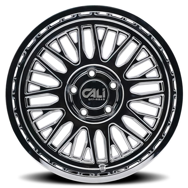Picture of Cali Off-Road 9116 Vertex 24x14 / 6x135 BP / -76mm Offset / 87.1mm Hub Chrome Wheel