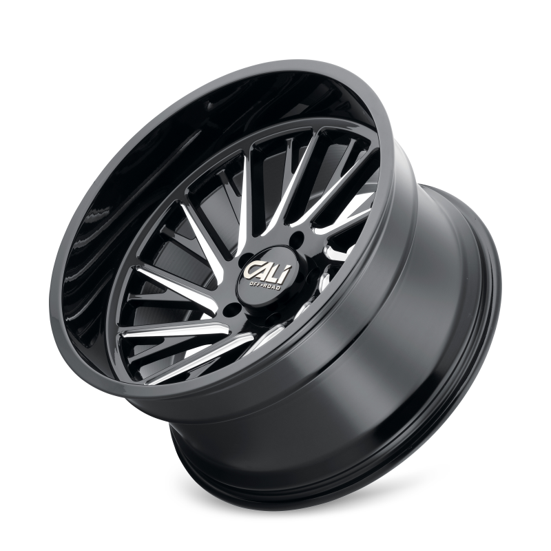 Picture of Cali Off-Road 9114 Purge 20x12 / 6x135 BP / -51mm Offset / 87.1mm Hub Gloss Black Milled Wheel