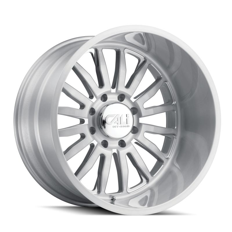 Picture of Cali Off-Road 9110 Summit 20x12 / 8x180 BP / -51mm Offset / 124.1mm Hub Brushed Milled Wheel