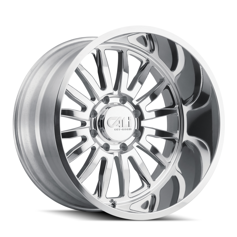 Picture of Cali Off-Road 9110 Summit 20x10 / 8x180 BP / -25mm Offset / 124.1mm Hub Polished Wheel