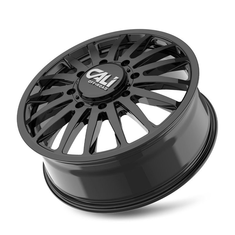 Picture of Cali Off-Road 9110D Summit Dually 22x8.25 / 8x200 BP / 115mm Offset / 142mm Hub Gloss Black Wheel