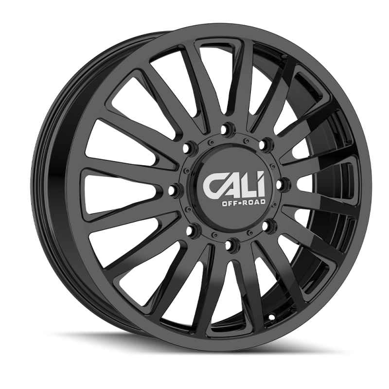 Picture of Cali Off-Road 9110D Summit Dually 22x8.25 / 8x200 BP / 115mm Offset / 142mm Hub Gloss Black Wheel
