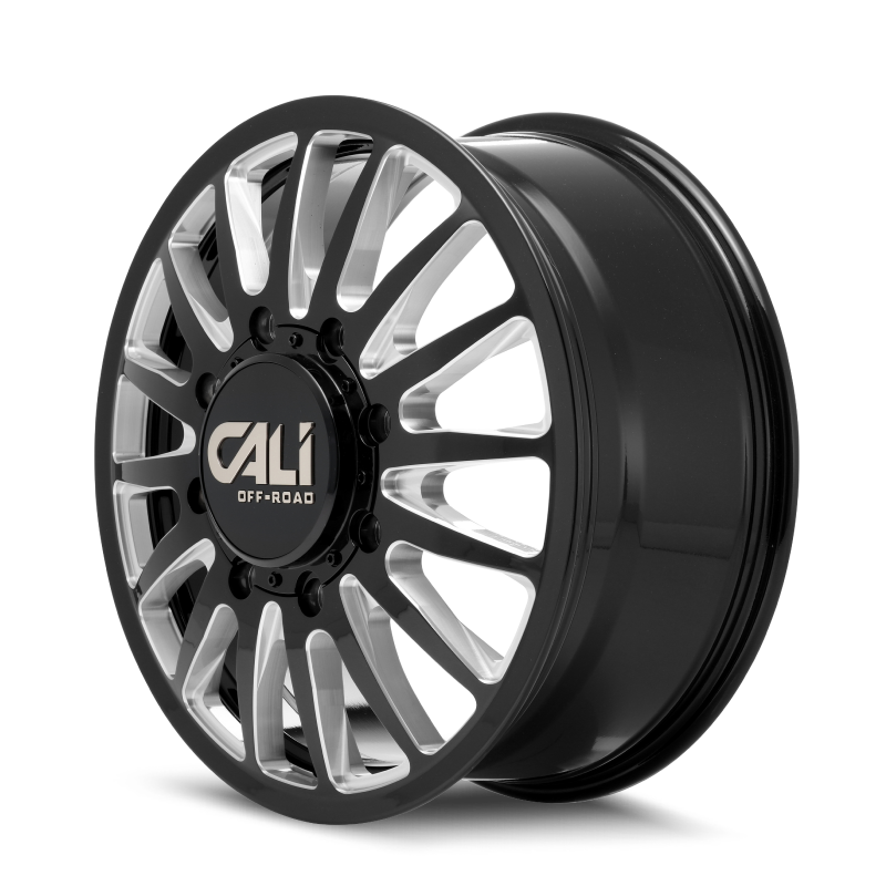 Picture of Cali Off-Road 9110D Summit Dually 20x8.25 / 8x200 BP / -232mm Offset / 142mm Hub Gls Blk Mill Wheel