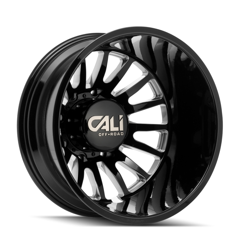 Picture of Cali Off-Road 9110D Summit Dually 20x8.25 / 8x200 BP / -232mm Offset / 142mm Hub Gls Blk Mill Wheel