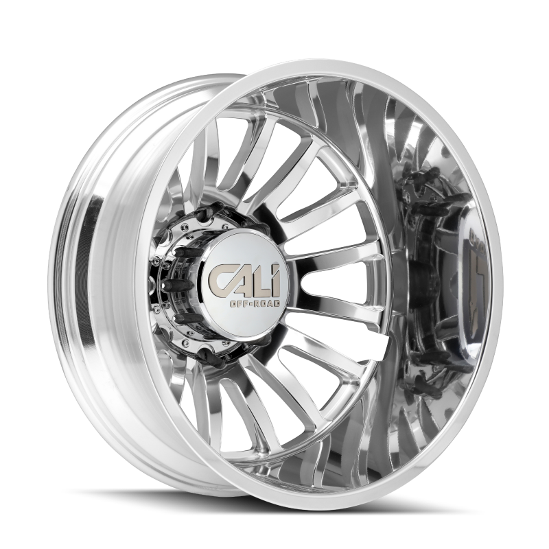Picture of Cali Off-Road 9110D Summit Dually 20x8.25 / 8x200 BP / -232mm Offset / 142mm Hub Polished Wheel