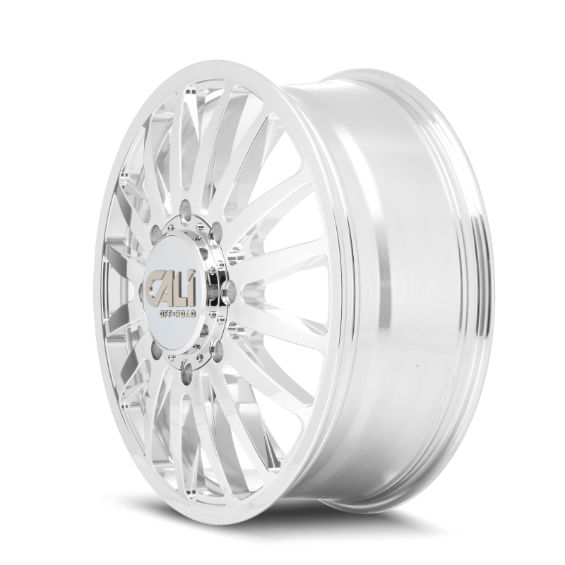 Picture of Cali Off-Road 9110D Summit Dually 20x8.25 / 8x200 BP / -232mm Offset / 142mm Hub Polished Wheel