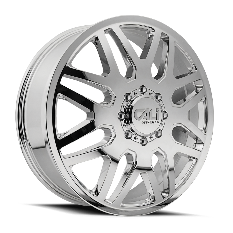 Picture of Cali Off-Road 9115D Invader Dually 24x8.25 / 8x200 BP / 115mm Offset / 142mm Hub Chrome Wheel